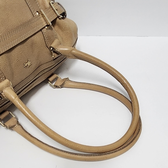 Burberry Tan Neutral Leather with interior Burberry Novacheck Pattern - Picture 9 of 14